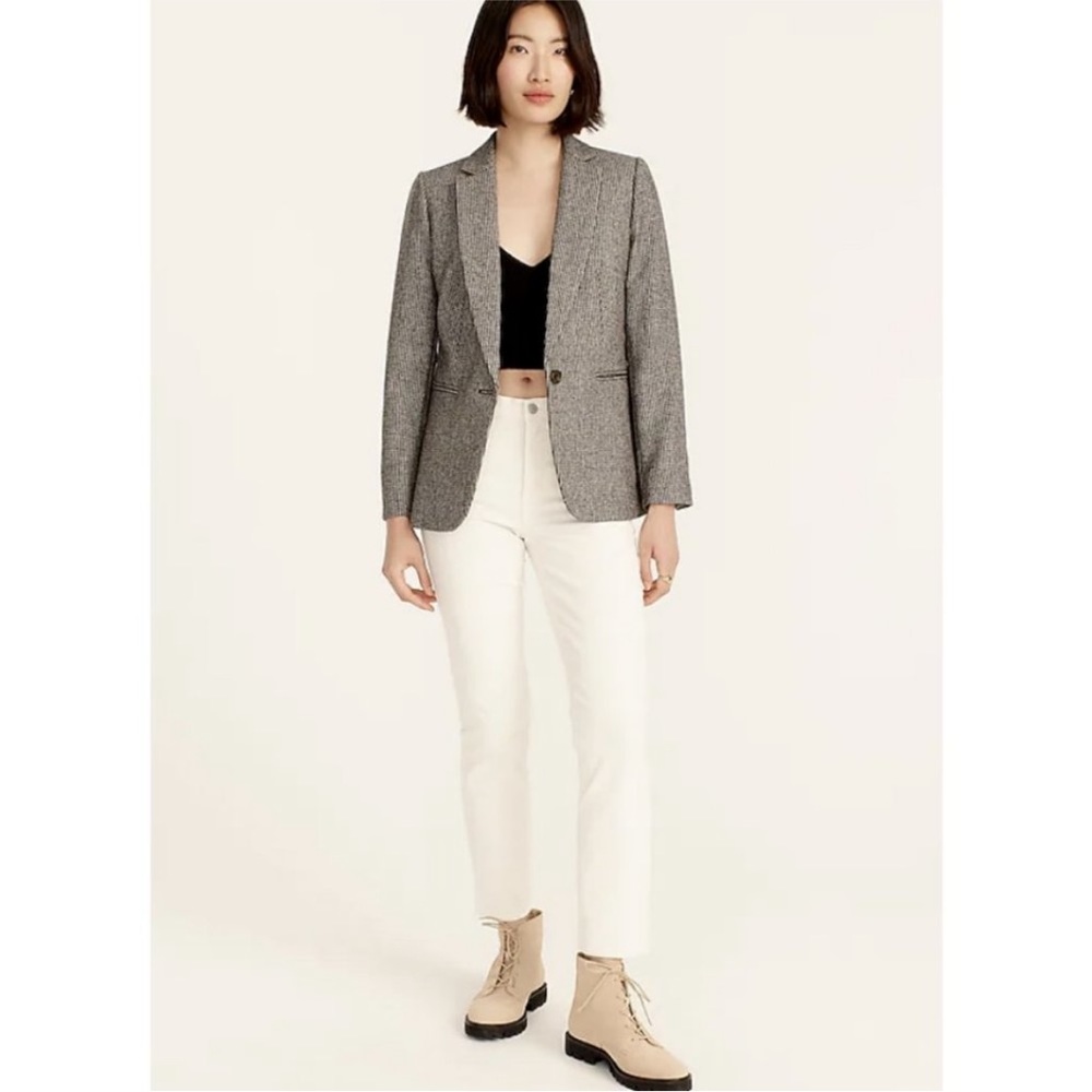 •J. Crew• Petite Vintage Straight Corduroy Pant Ivory